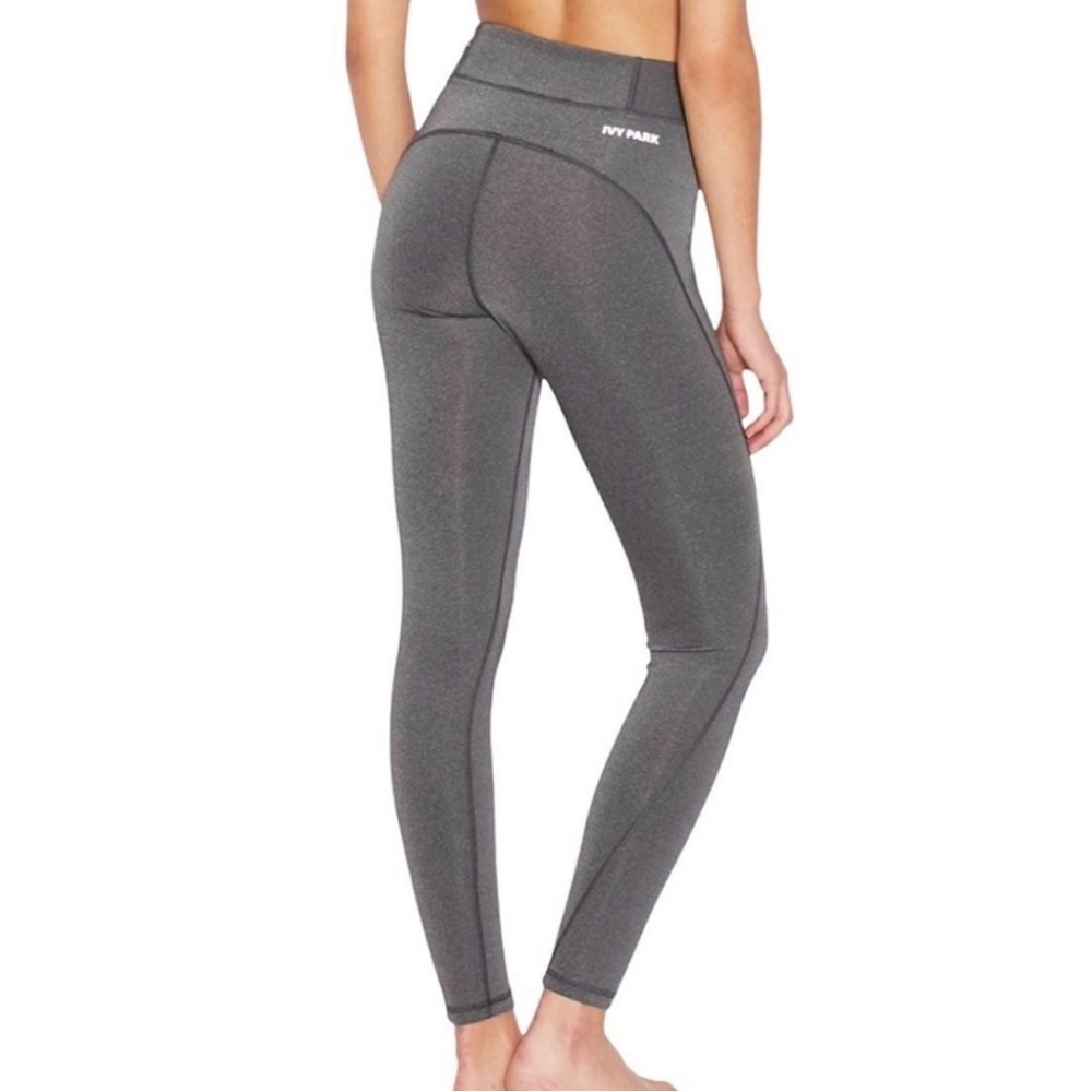 IVY PARK Charcoal Grey High-Waisted Leggings